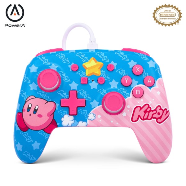 Nintendo Switch - Controller Kirby (kabelgebunden)